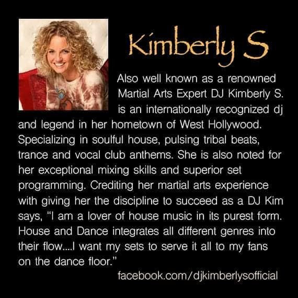 DJ Kimberly S at Gay Mardi Gras